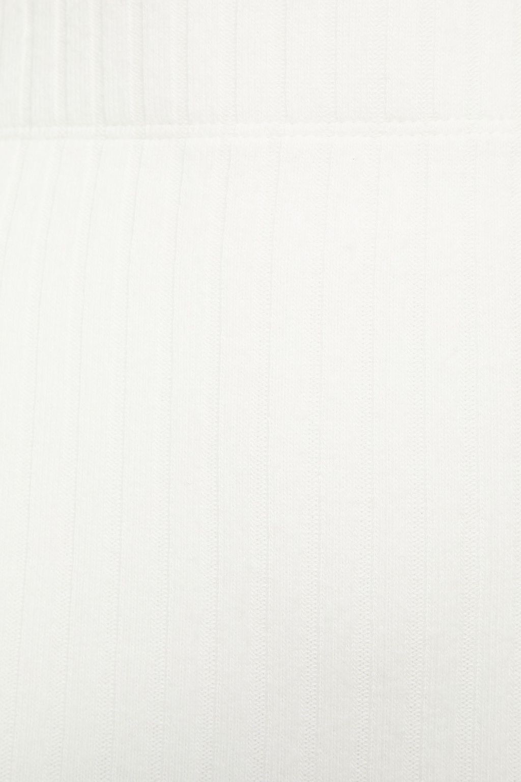 ENZA COSTA Ribbed-knit midi skirt