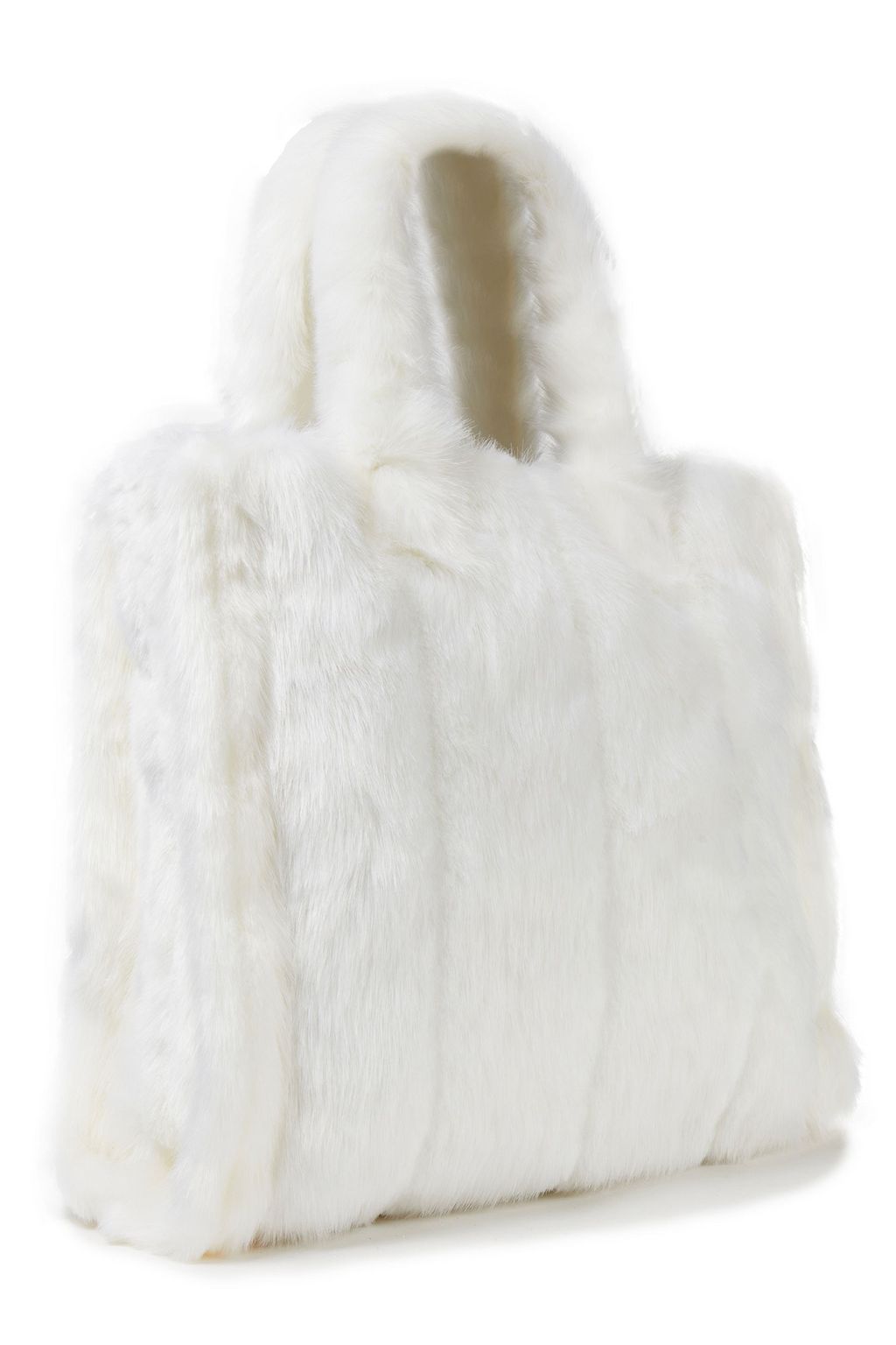 STAND STUDIO Faux fur tote