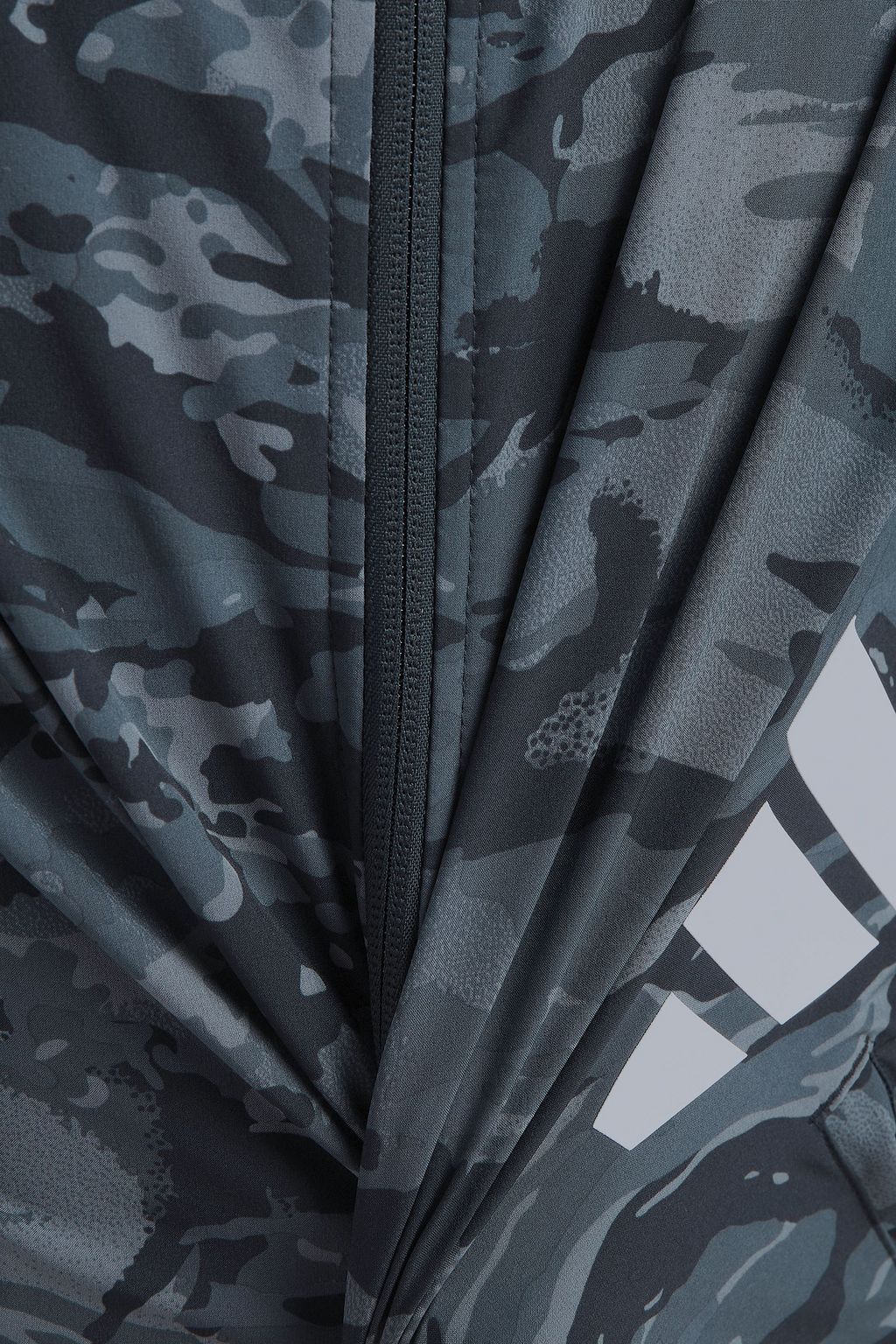 ADIDAS FreeLift camouflage-print stretch track jacket
