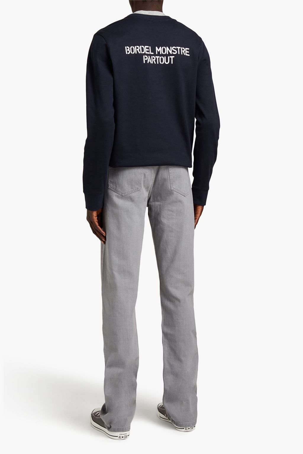 A.P.C. Printed cotton-jersey sweatshirt