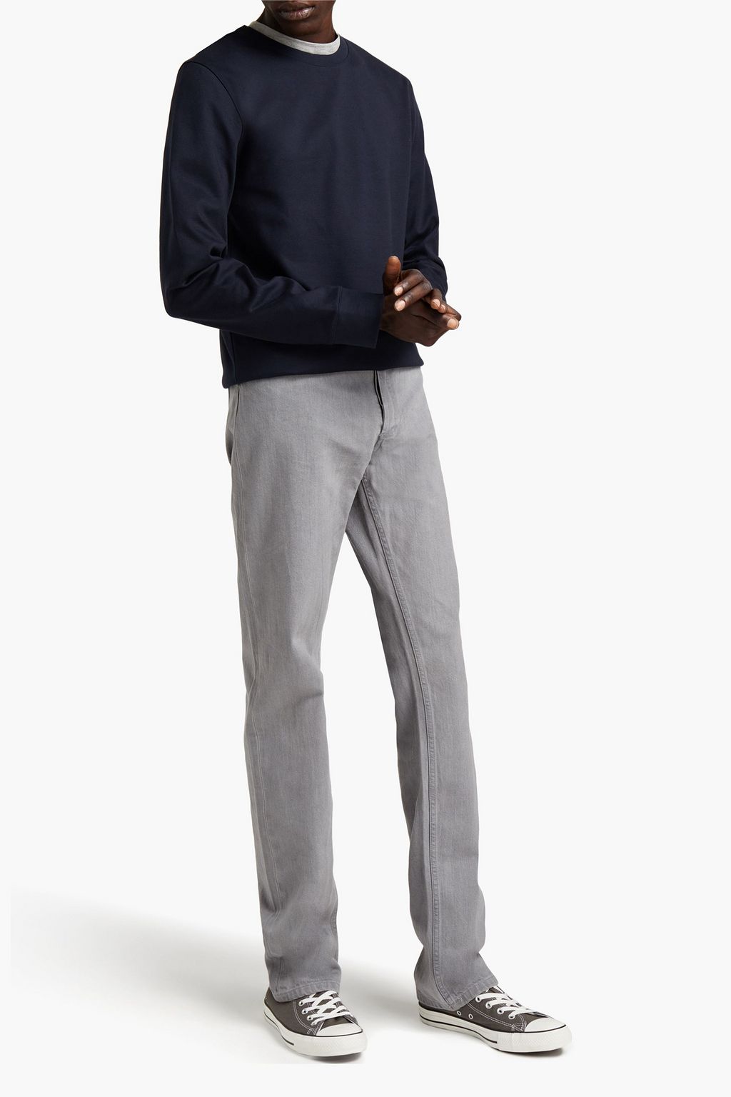 A.P.C. Printed cotton-jersey sweatshirt
