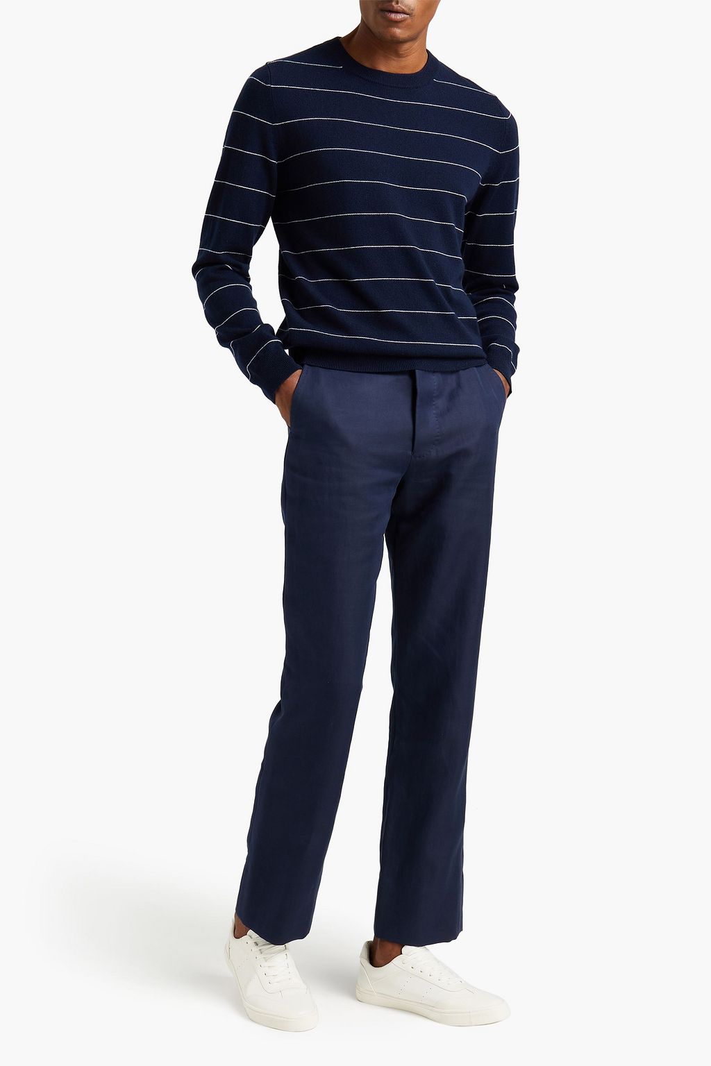 A.P.C. Striped cashmere sweater