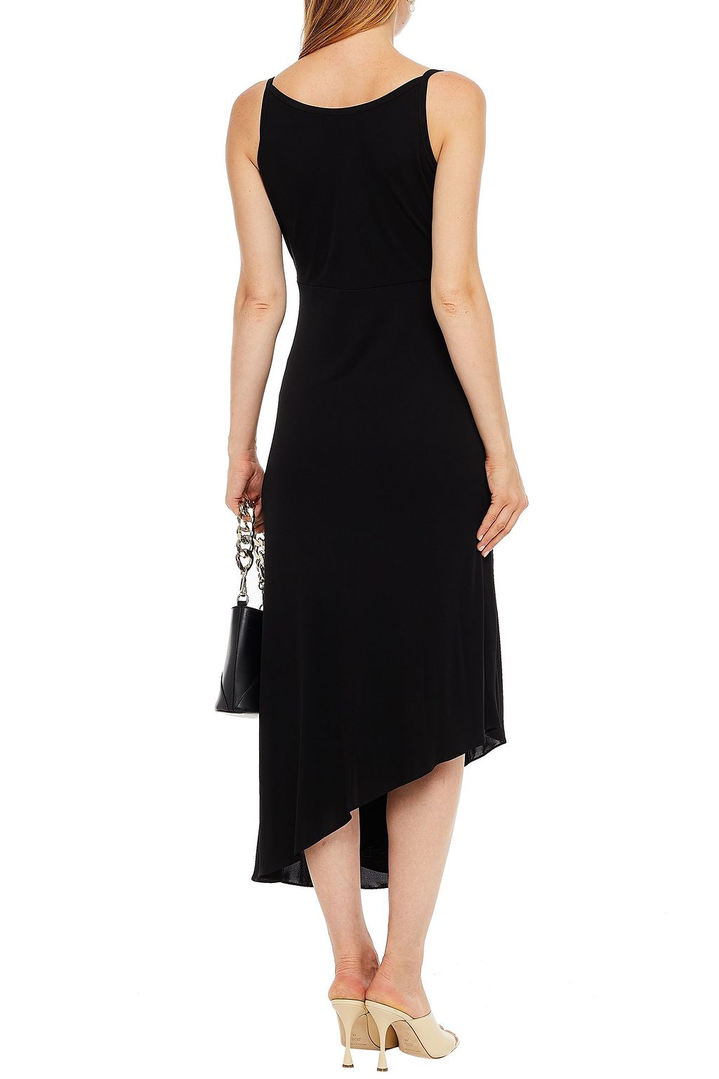 DIANE VON FURSTENBERG Asymmetric draped jersey dress
