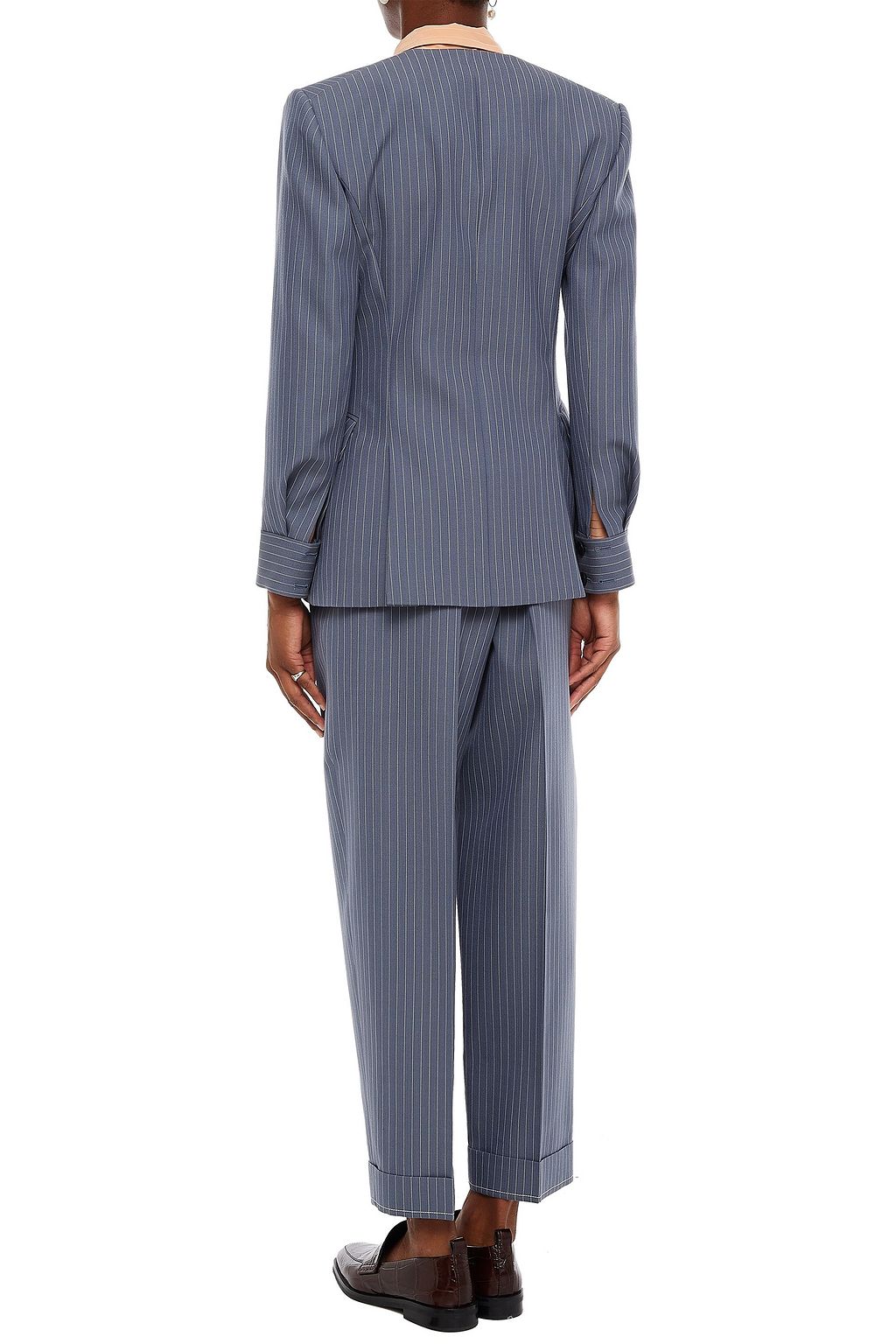 CHLOÉ Pinstriped wool blazer