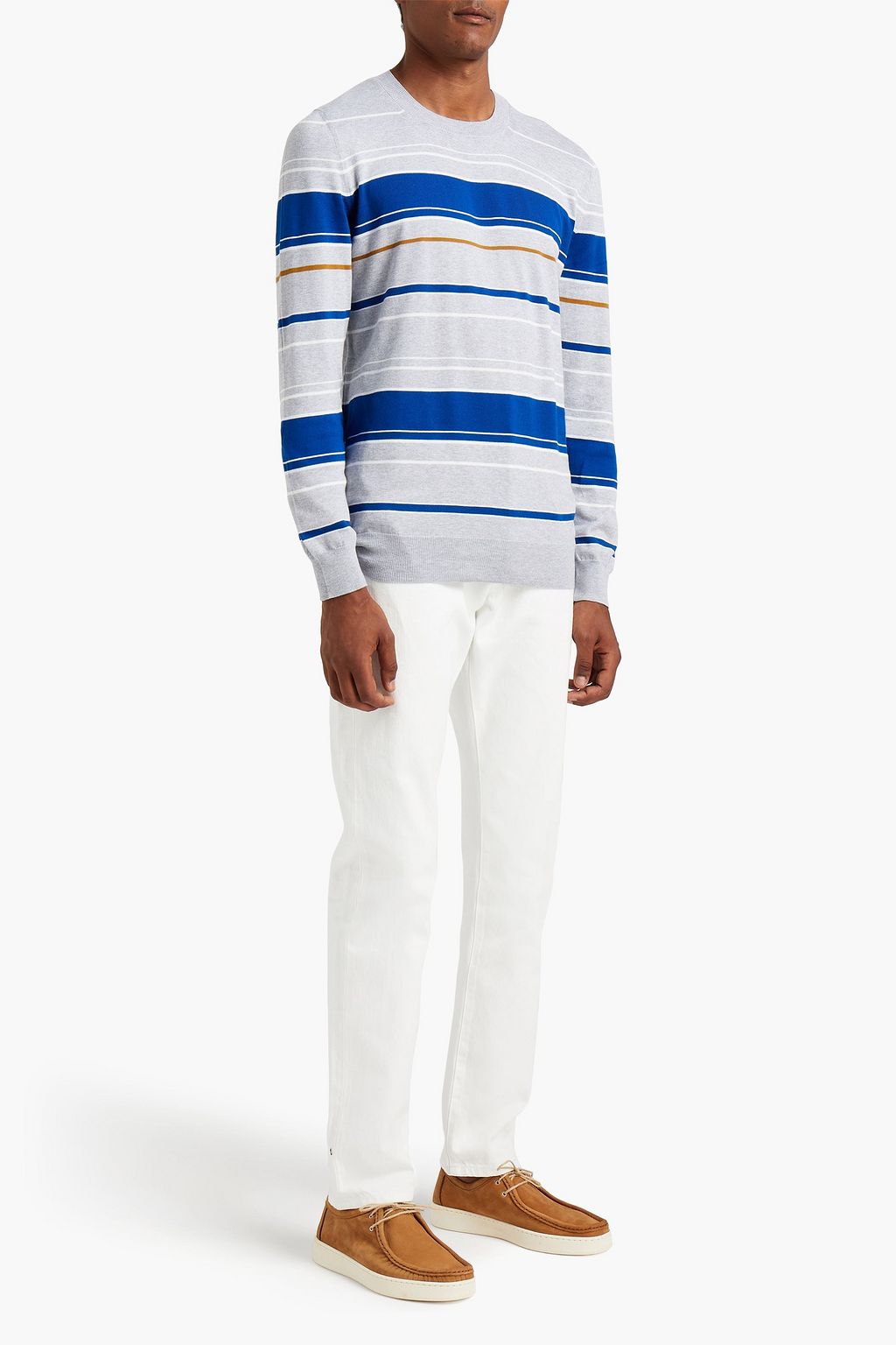 A.P.C. Striped cotton sweater