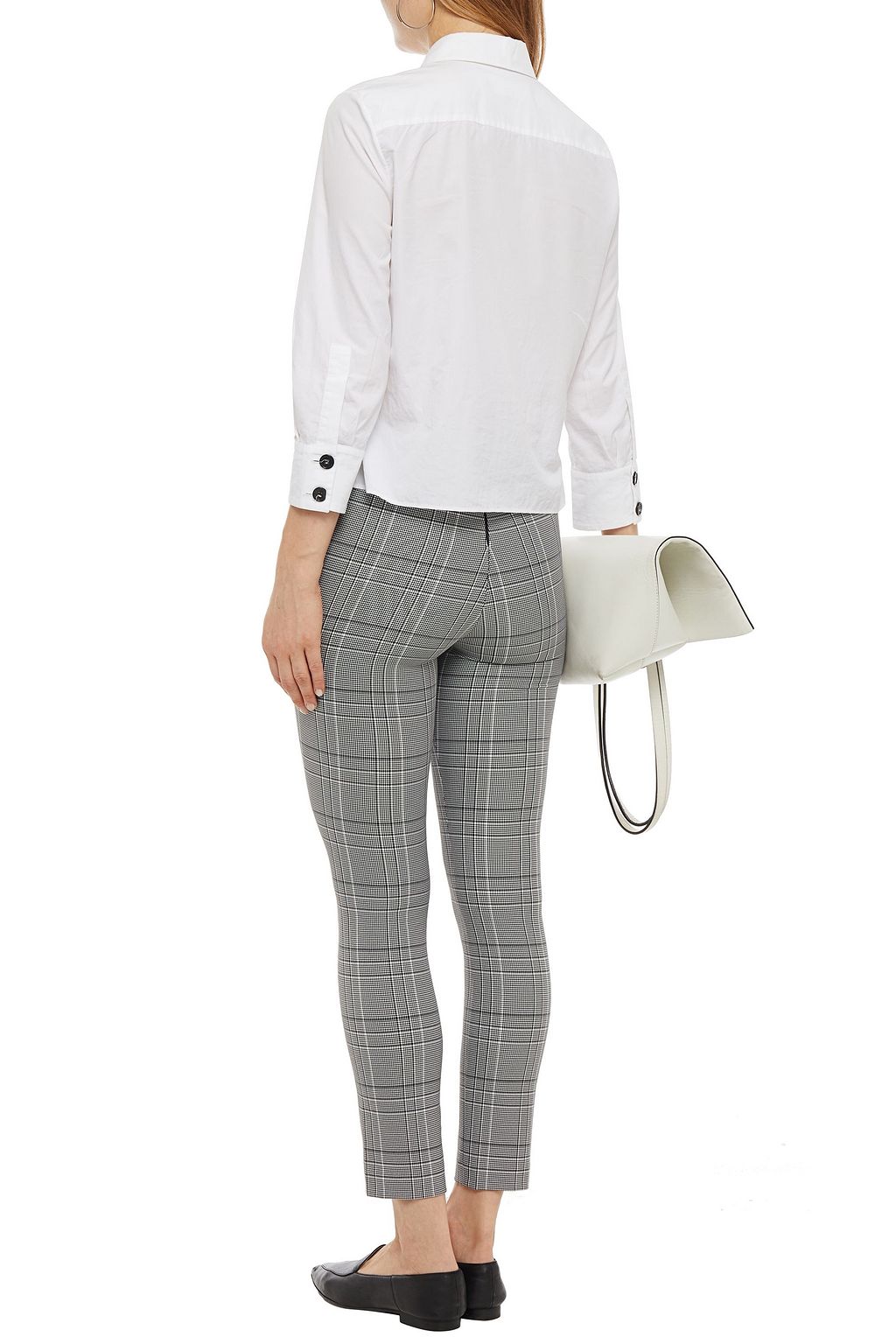 RAG & BONE Houndstooth woven slim-leg pants