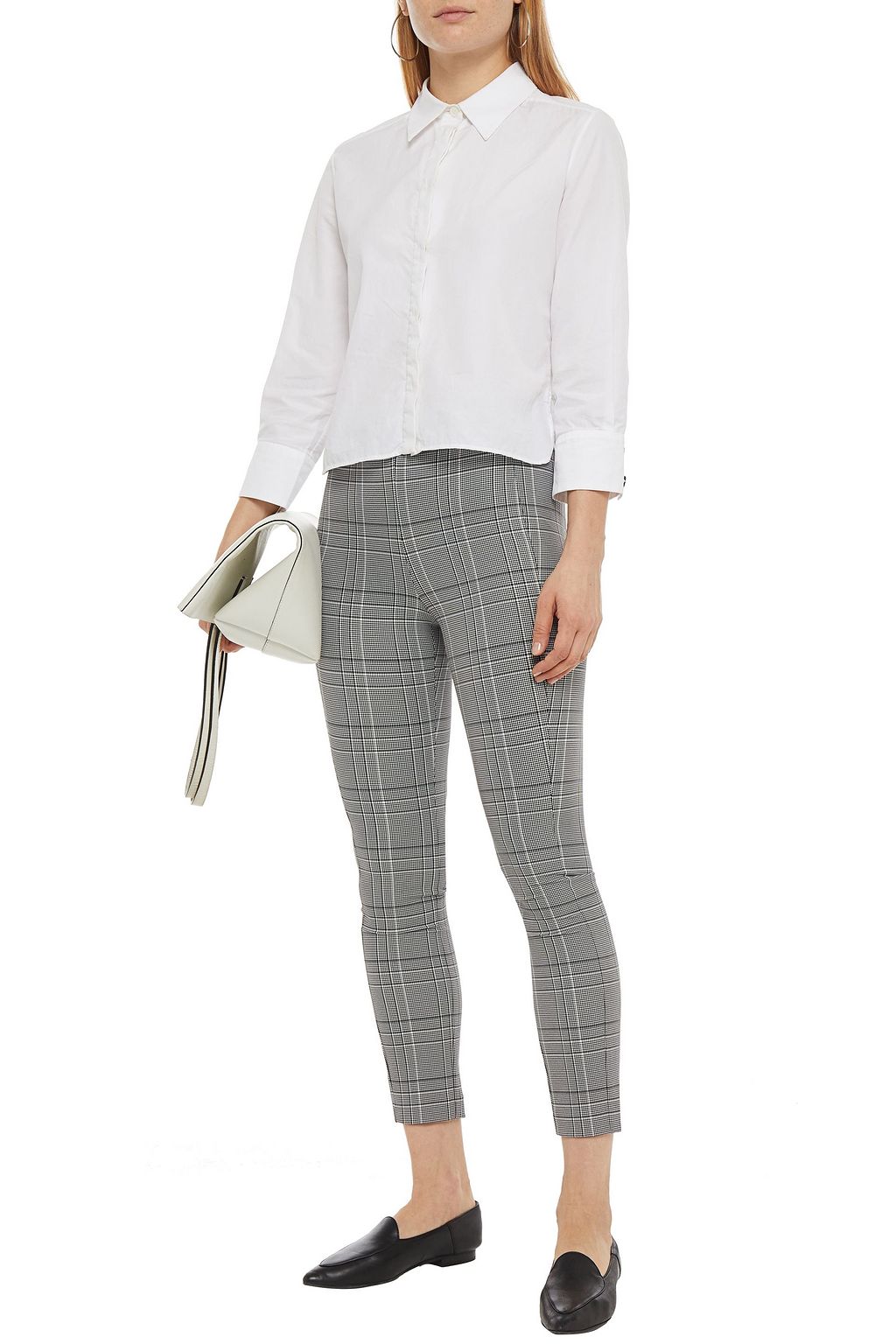 RAG & BONE Houndstooth woven slim-leg pants