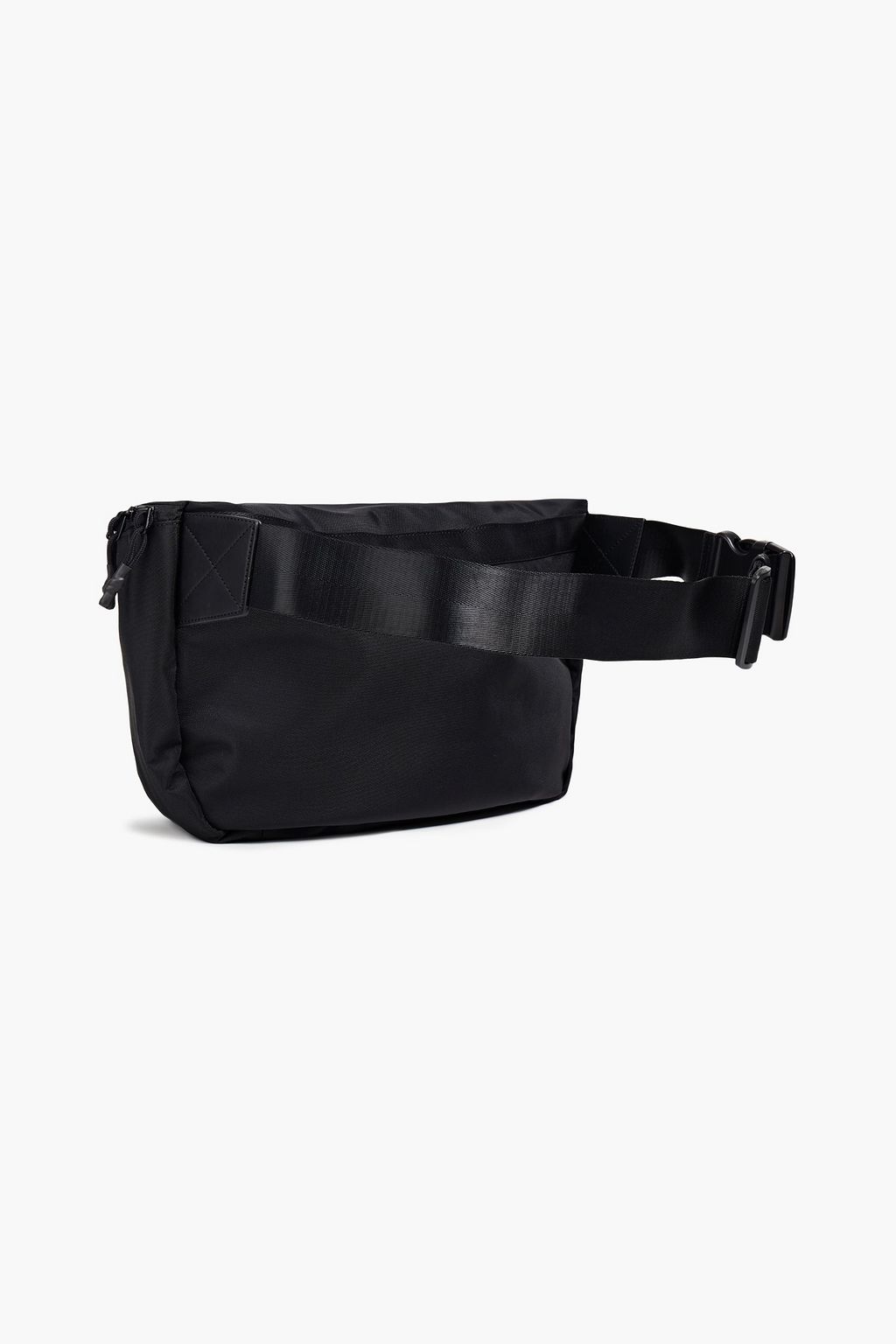 A.P.C. Leather-trimmed canvas belt bag