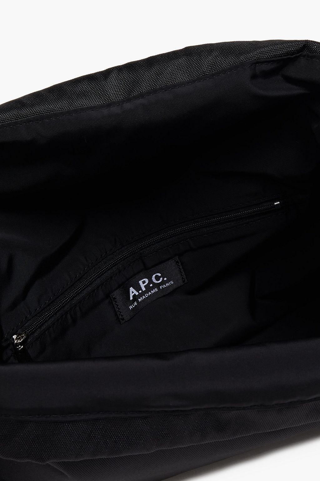 A.P.C. Printed canvas backpack