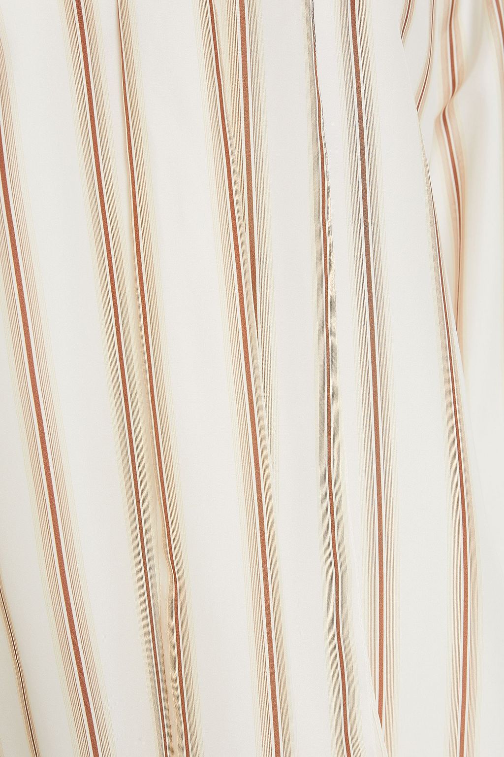 CHLOÉ Tie-neck striped silk blouse