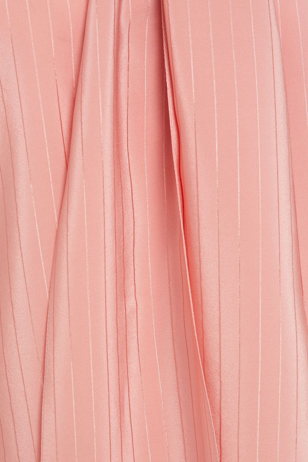 CHLOÉ Pussy-bow striped silk-satin jacquard blouse