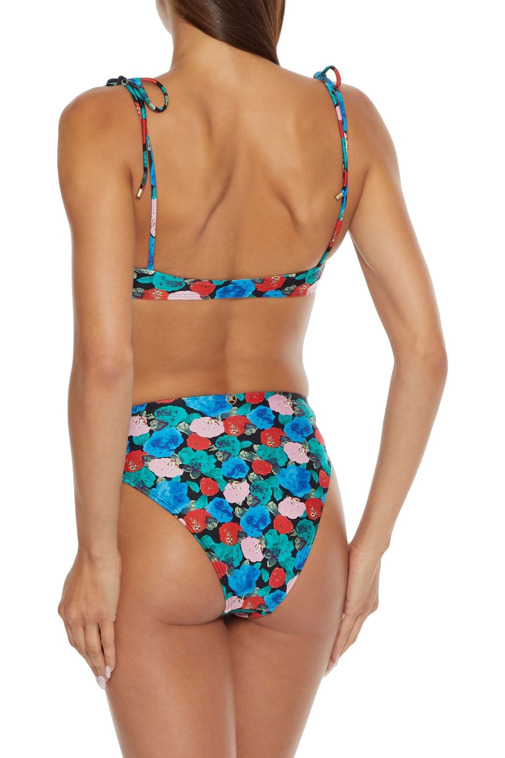 VIX PAULA HERMANNY Bella Gigi floral-print high-rise bikini briefs