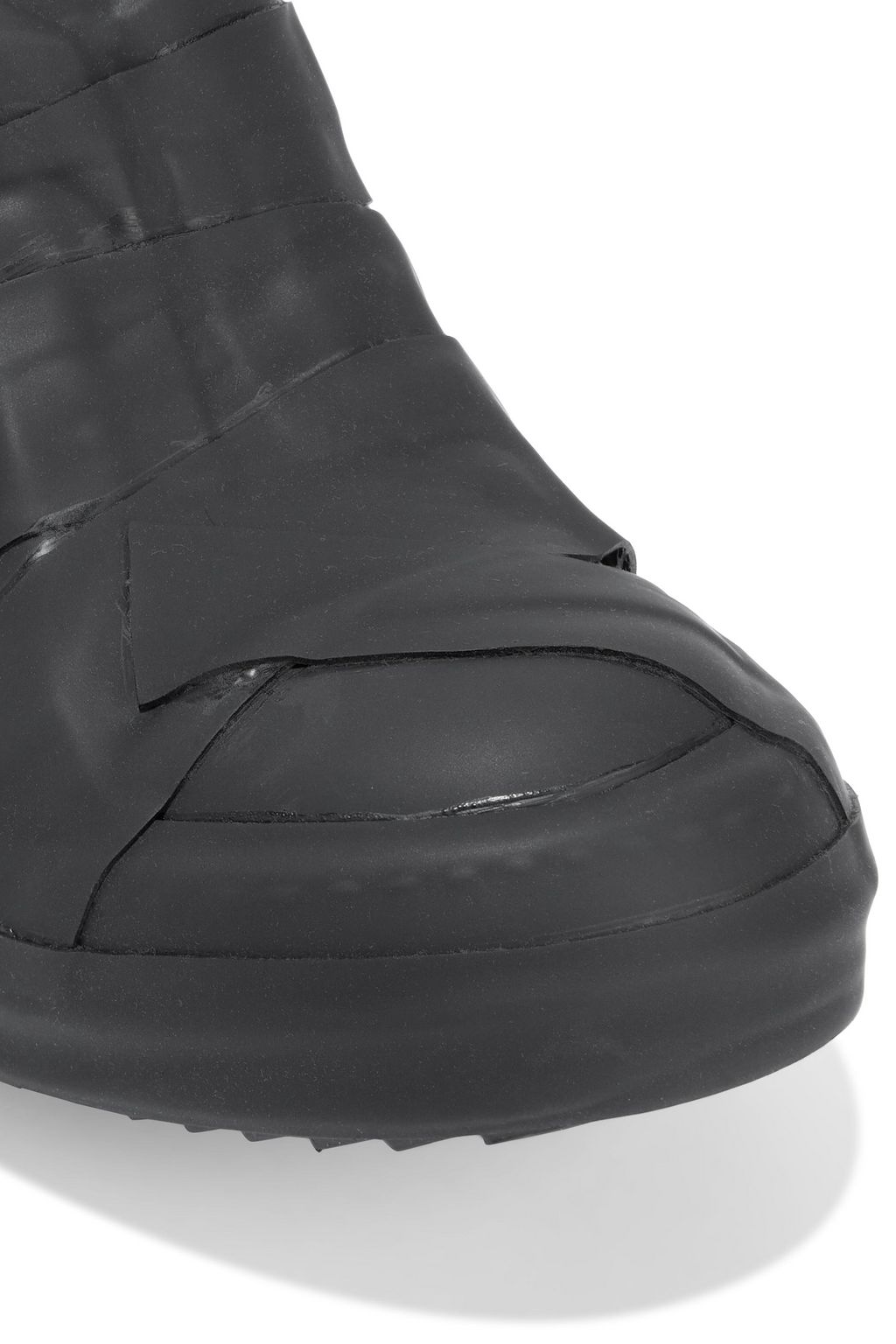 RICK OWENS Rubber slip-on sneakers