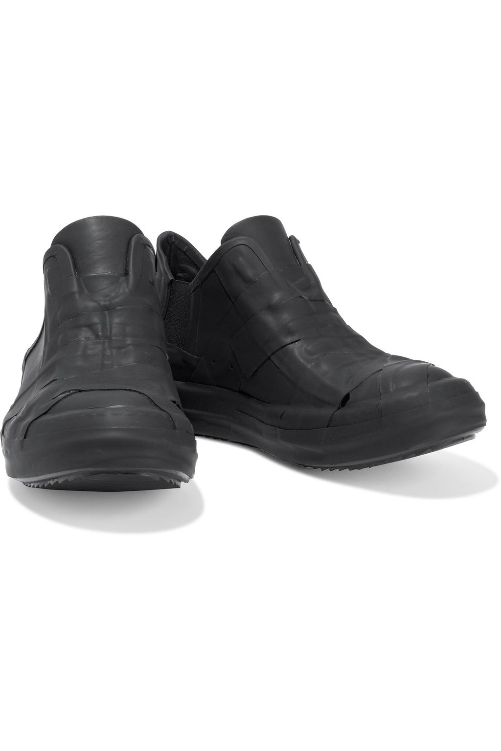 RICK OWENS Rubber slip-on sneakers