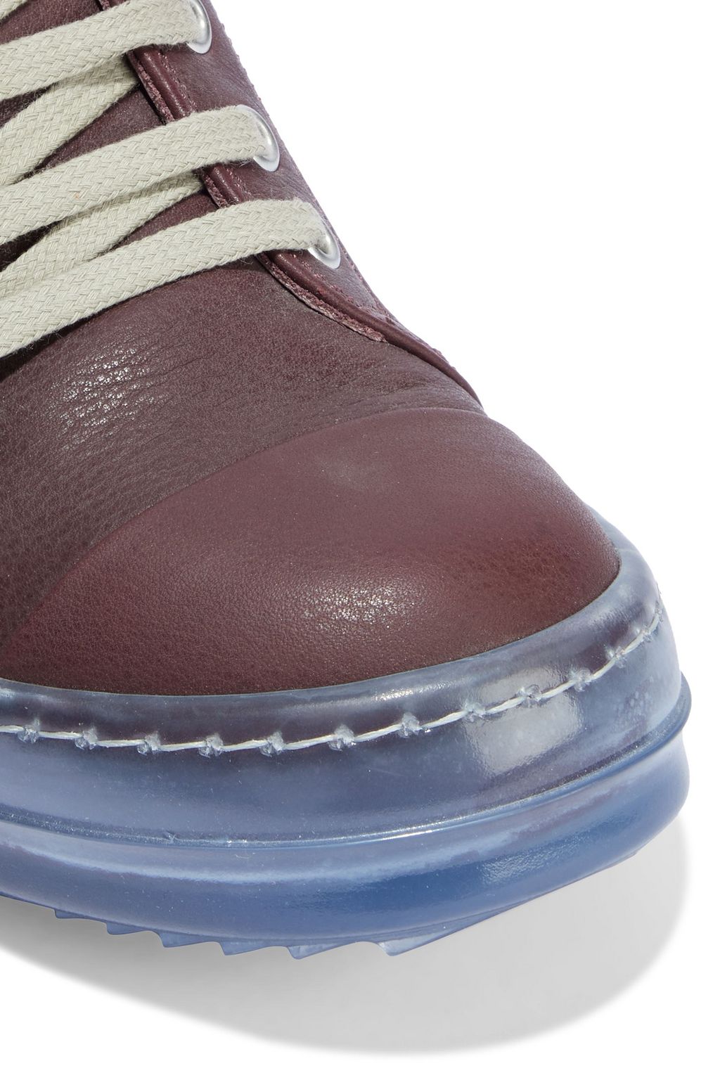 RICK OWENS Ramones leather sneakers