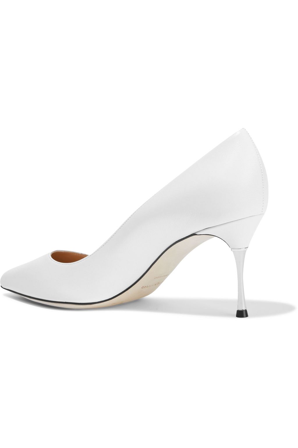 SERGIO ROSSI Godiva leather pumps