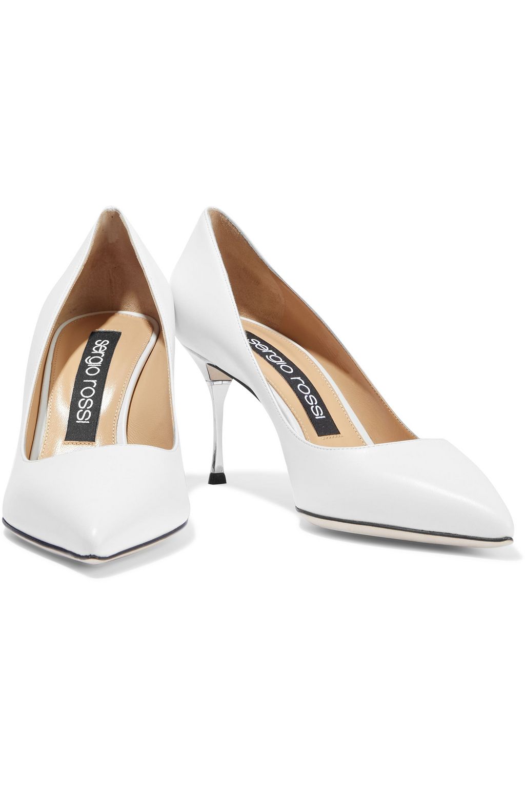 SERGIO ROSSI Godiva leather pumps