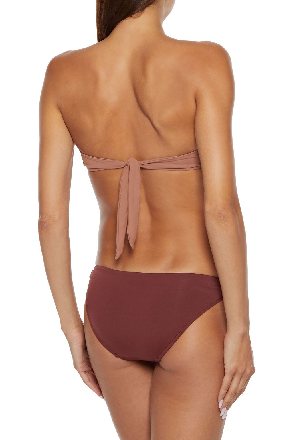 SEAFOLLY Ring-embellished knotted mid-rise bikini briefs