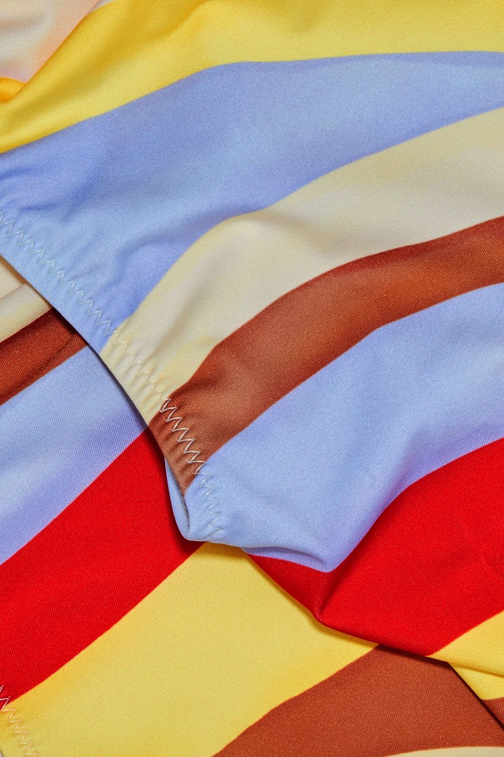 SOLID & STRIPED The Kelsey cutout printed swimsuit