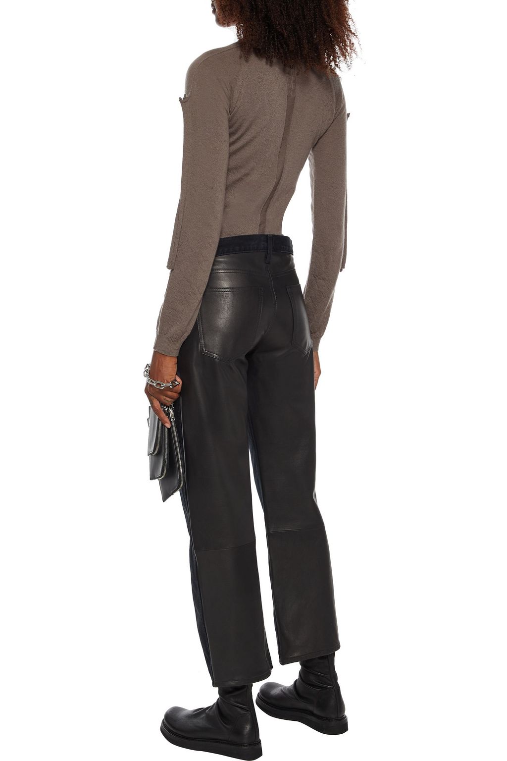 RICK OWENS Brushed cashmere sweater