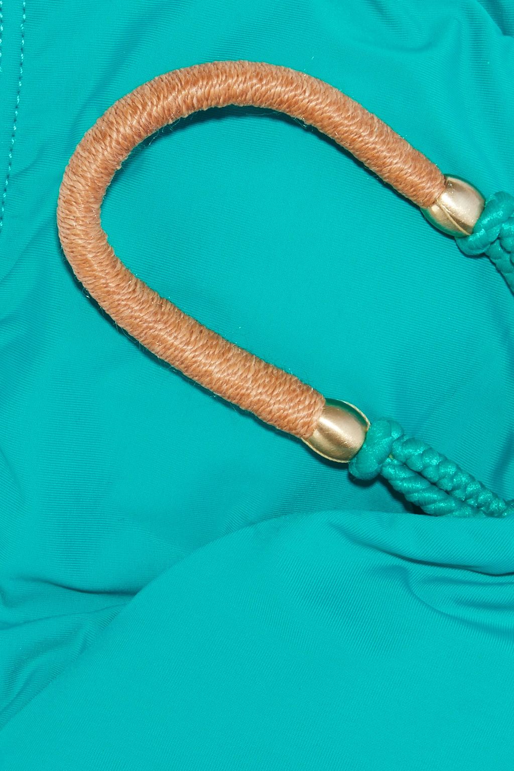 VIX PAULA HERMANNY Elis cord-trimmed triangle bikini top