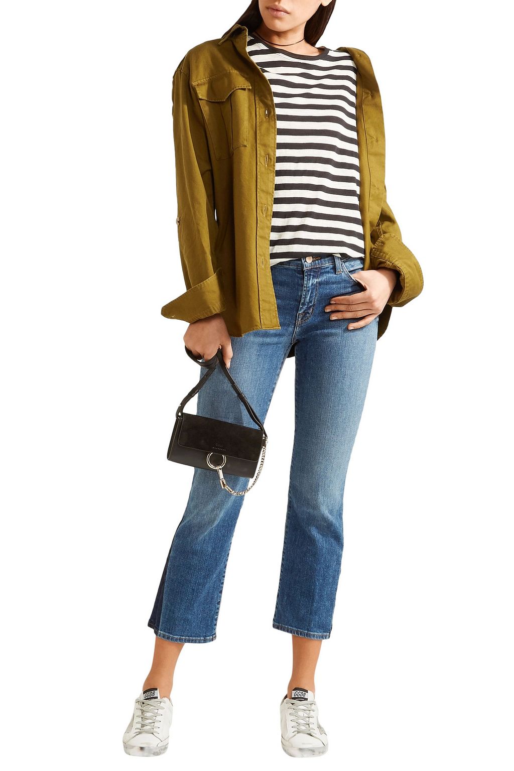 J BRAND ミッドライズ キックフレア ジーンズ