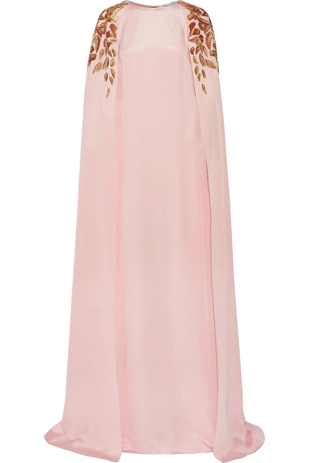 oscar de la renta pink gown