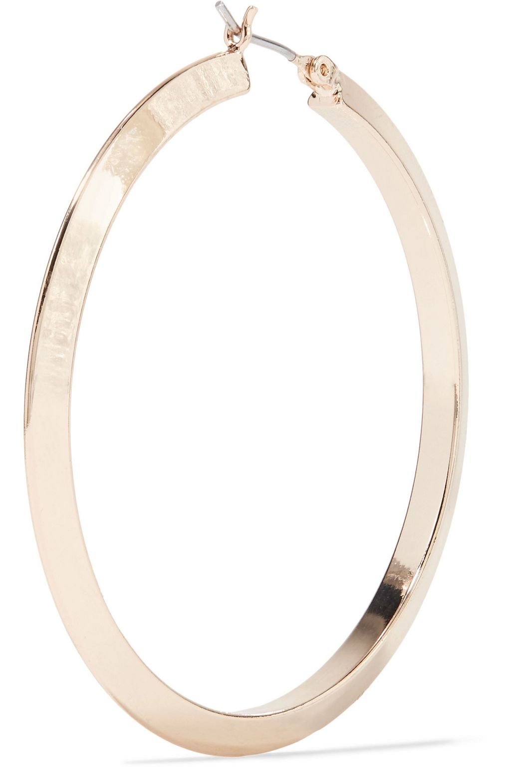 KENNETH JAY LANE Gold-plated hoop earrings