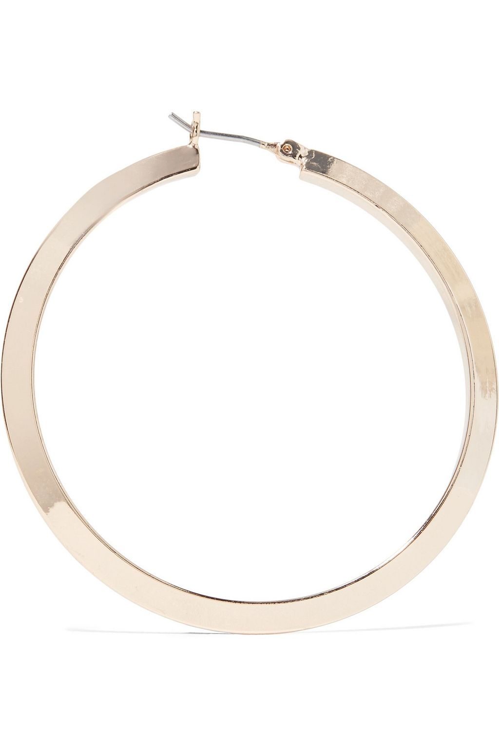 KENNETH JAY LANE Gold-plated hoop earrings