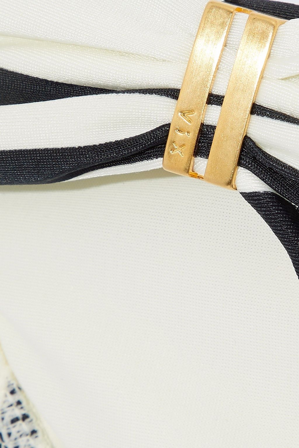 VIX PAULA HERMANNY Striped triangle bikini