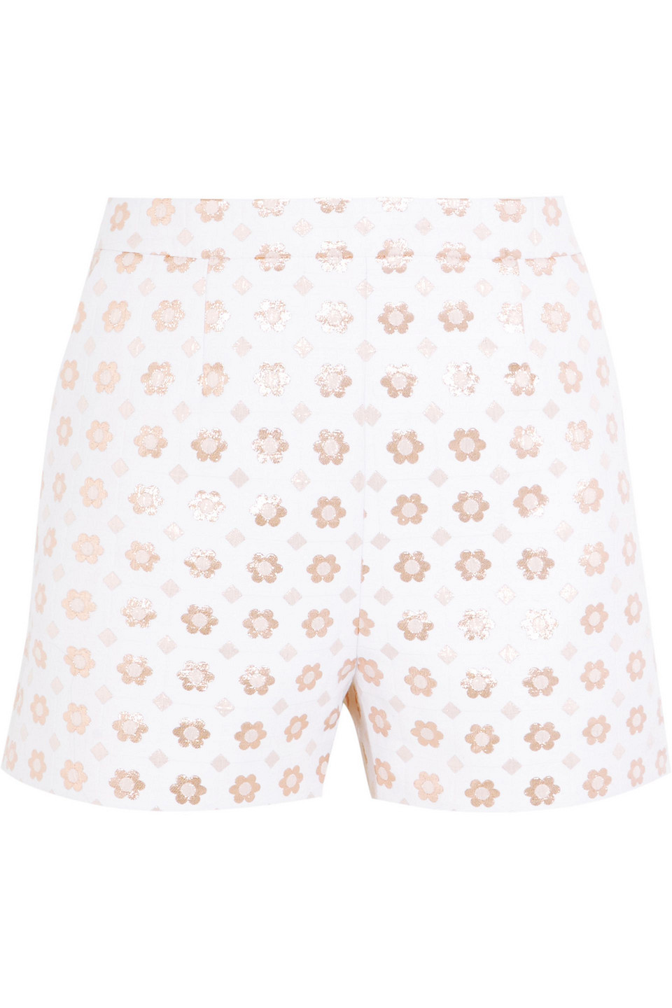Markus Lupfer Rosannah Cotton-blend Jacquard Shorts