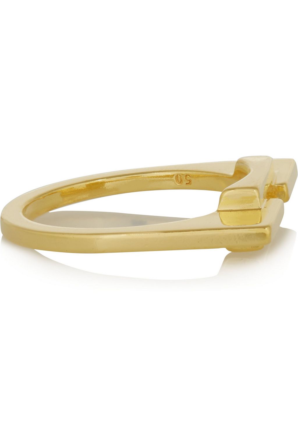 MARIA BLACK Aurore gold-plated sterling silver ring