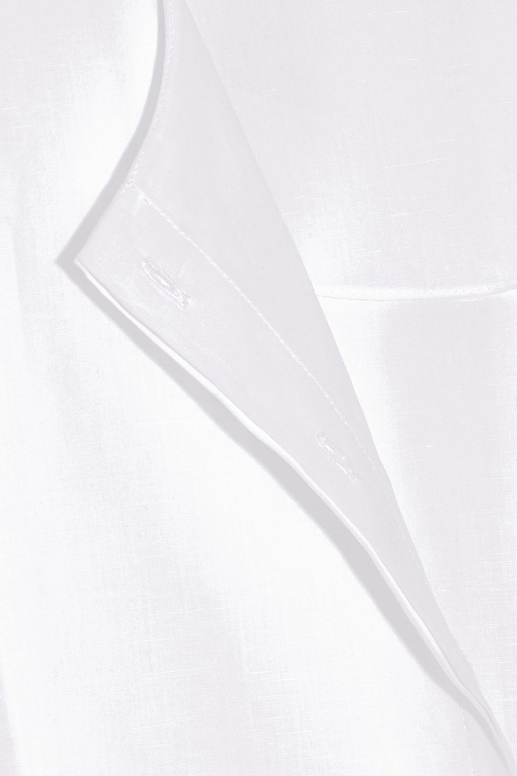 THE ROW Batcan cotton and linen-blend shirt dress