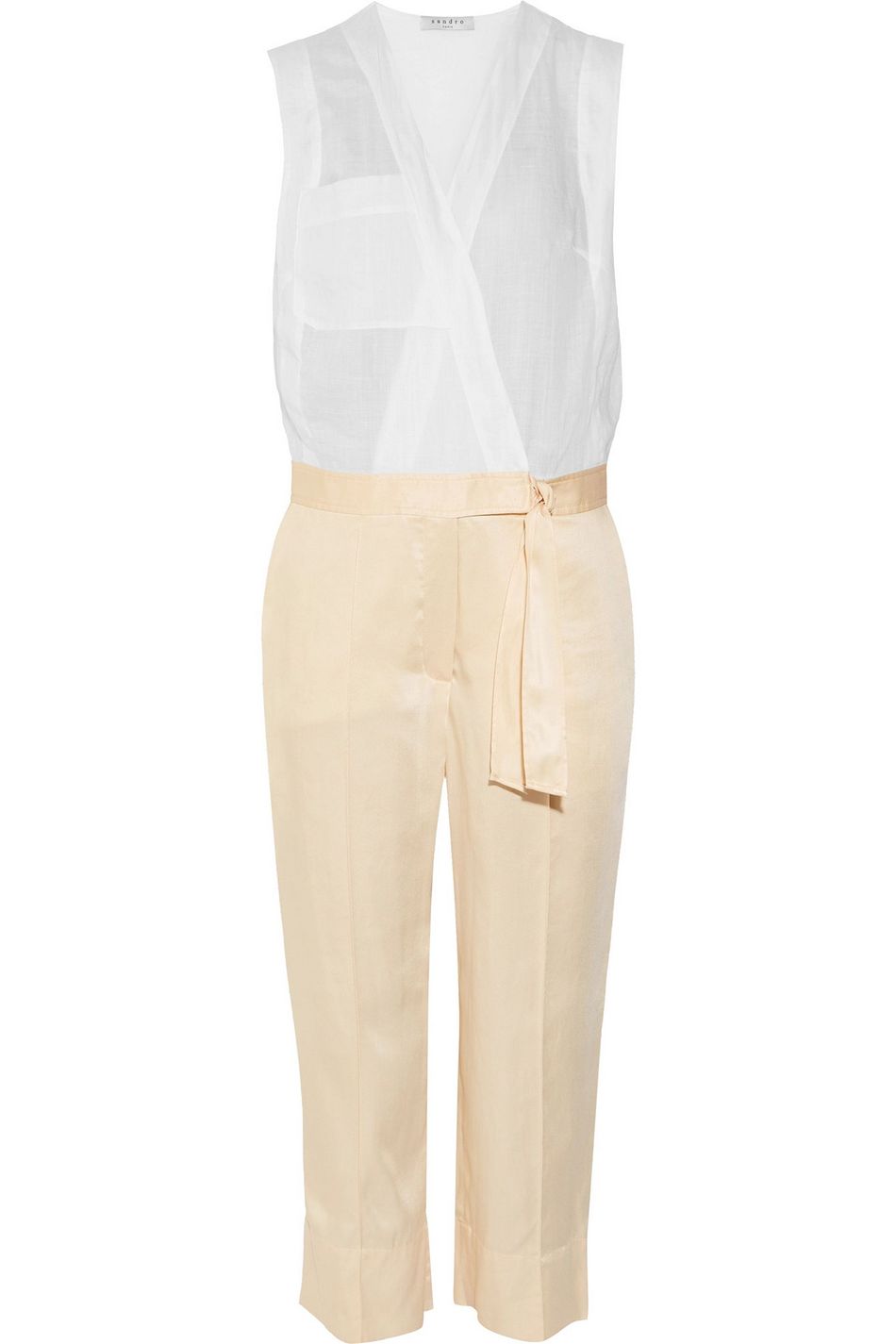 pastel yellow jumpsuit