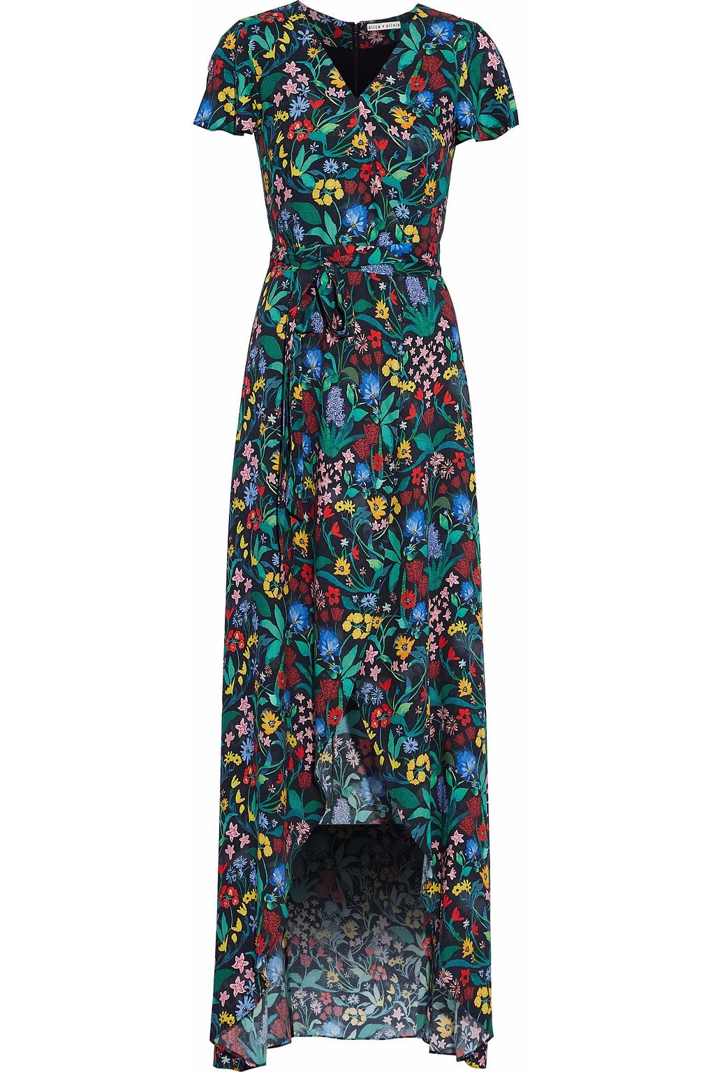 alice and olivia floral maxi dress