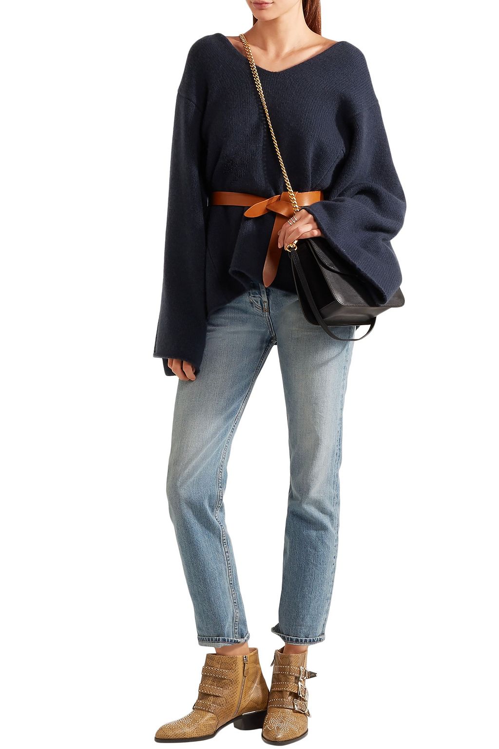 chloe susanna studded boots