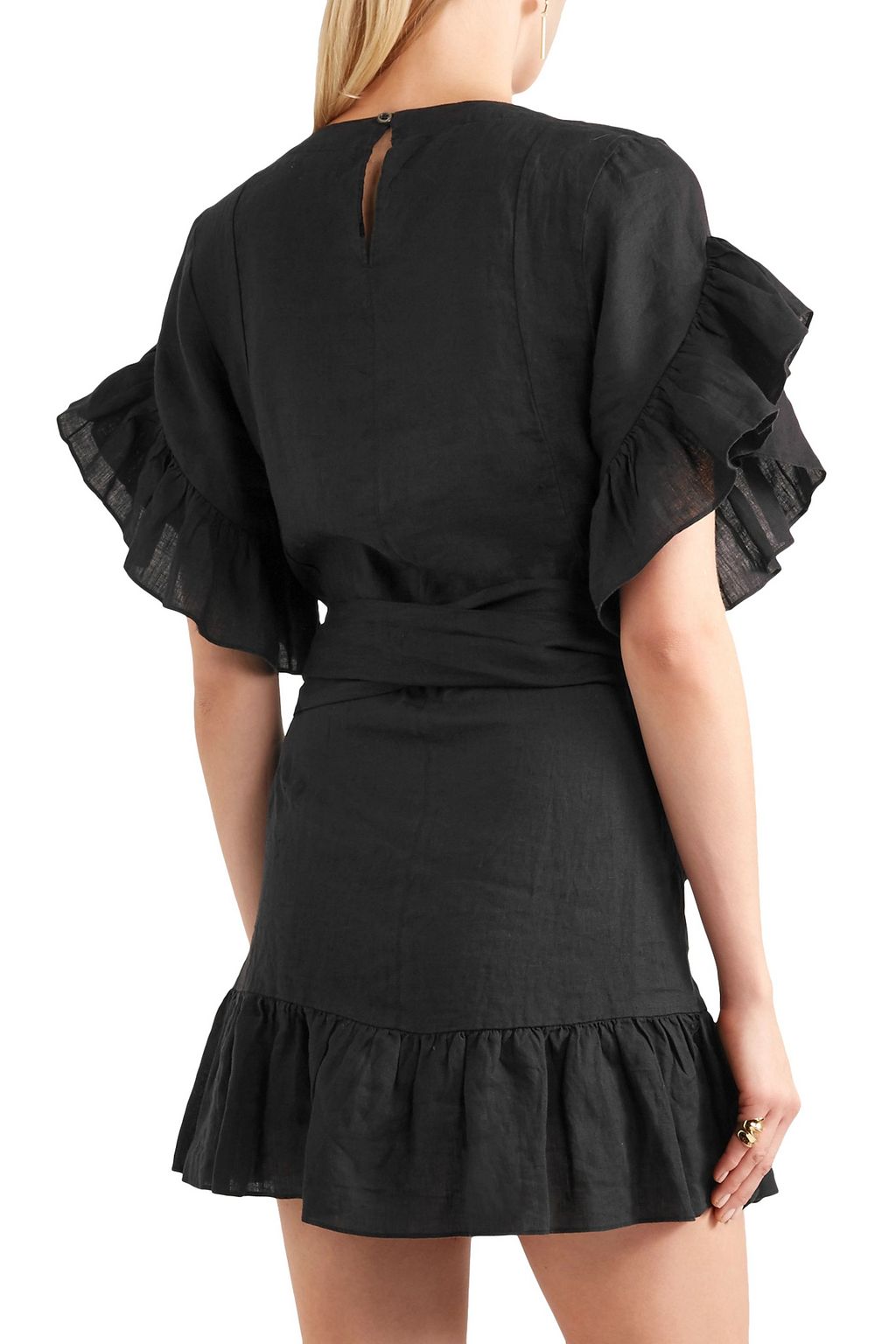 isabel marant delicia ruffle dress