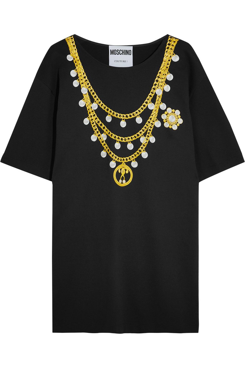 moschino oversized t shirt dress