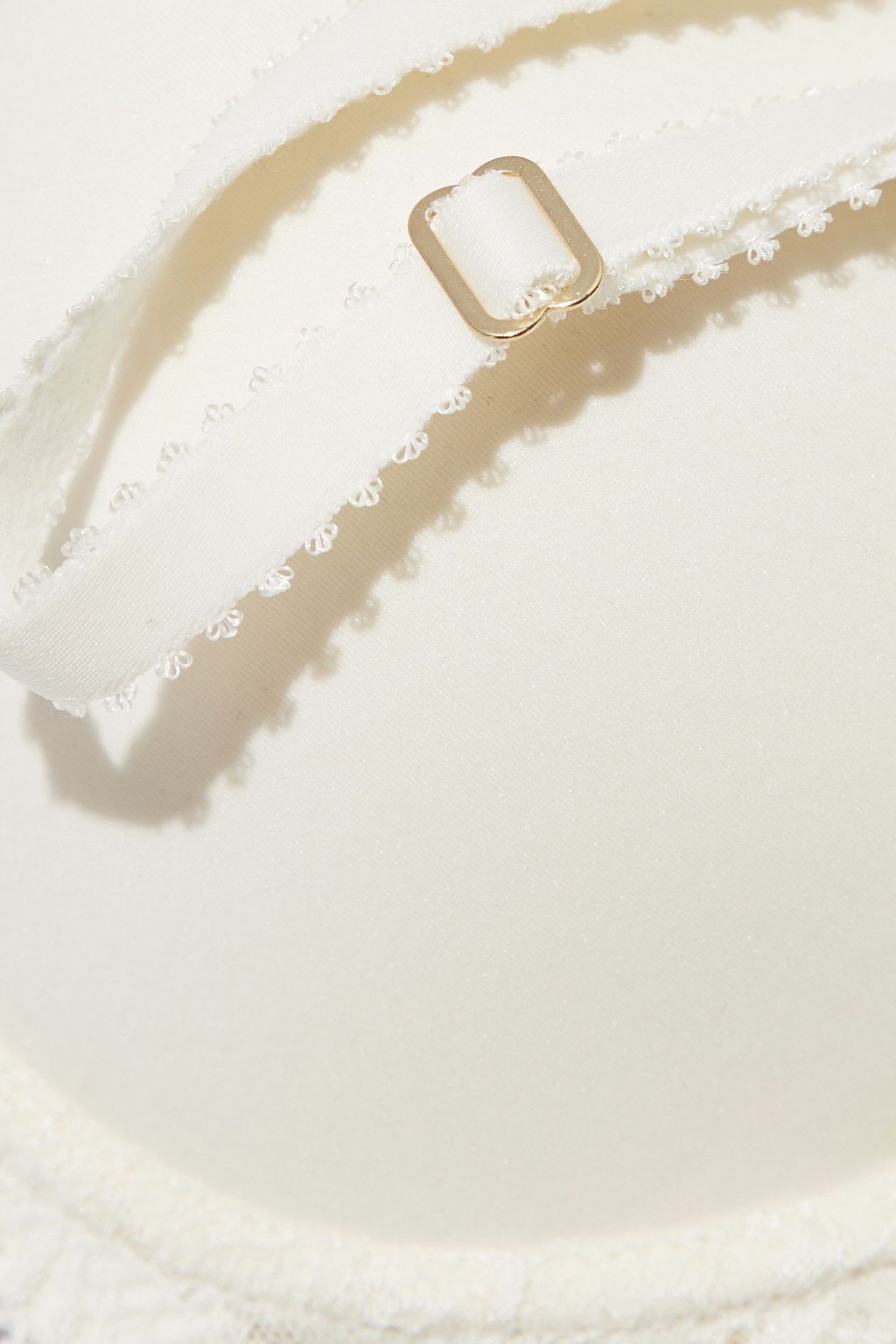 STELLA MCCARTNEY Stretch-lace and jersey contour bra