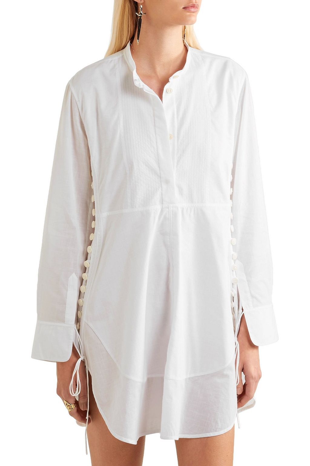 CHLOÉ Cotton-voile mini dress