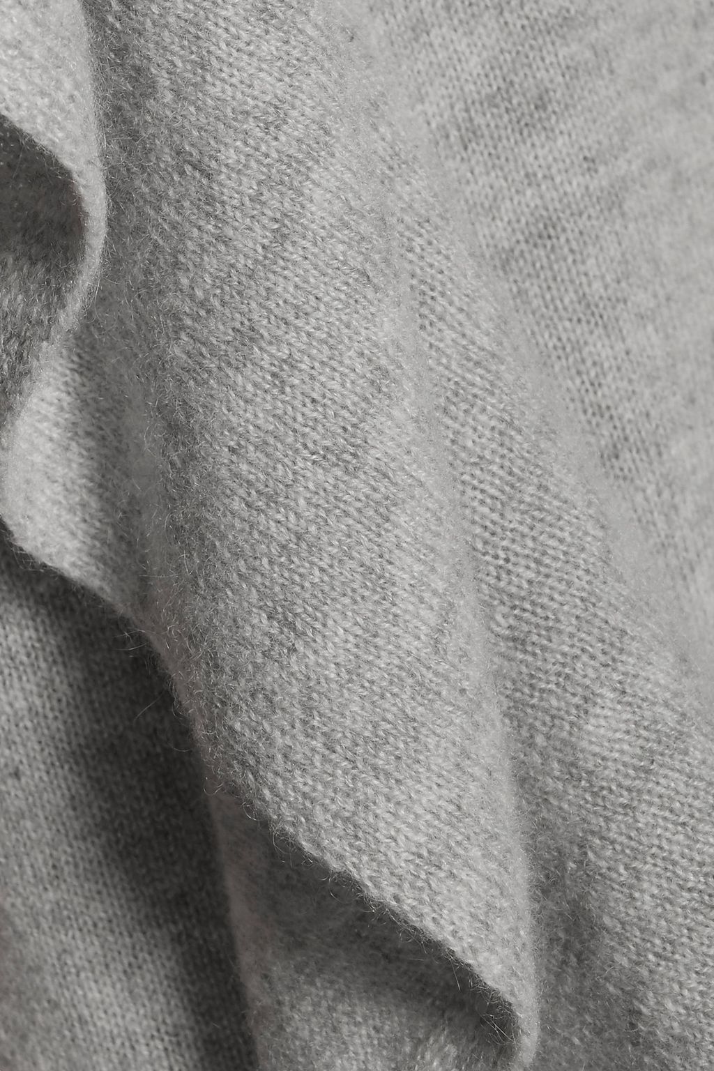 AUTUMN CASHMERE Ruffled cashmere top