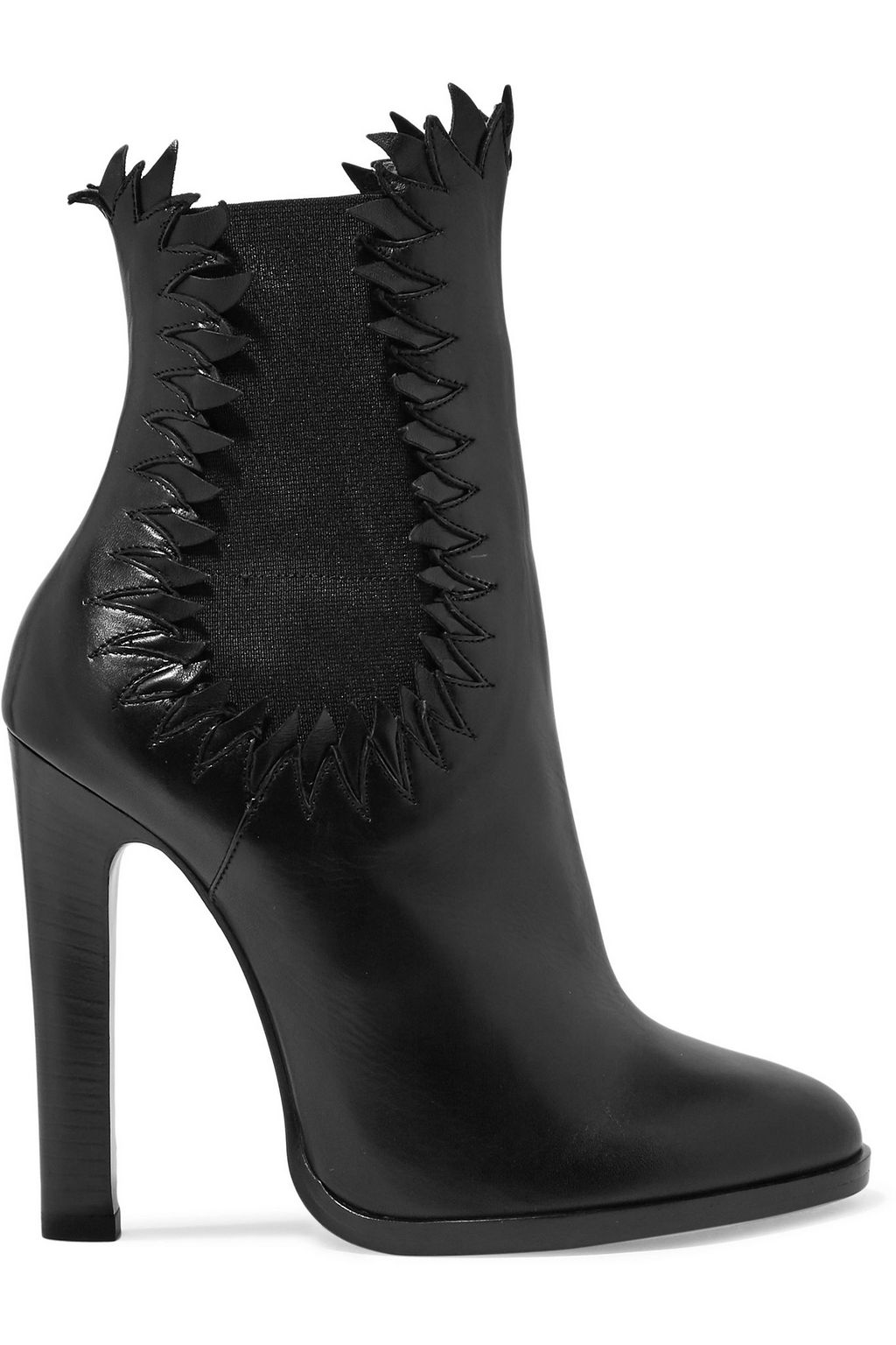 Black Leather ankle boots | Sale up to Alaia High Heel Ankle Boots