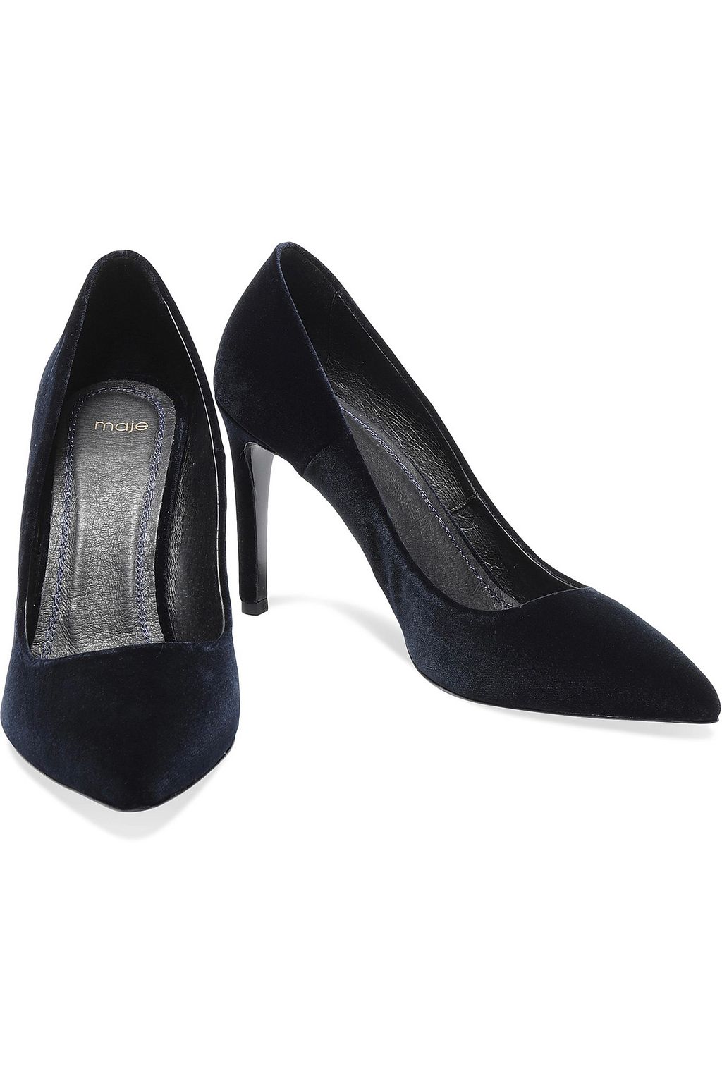 MAJE Velvet pumps