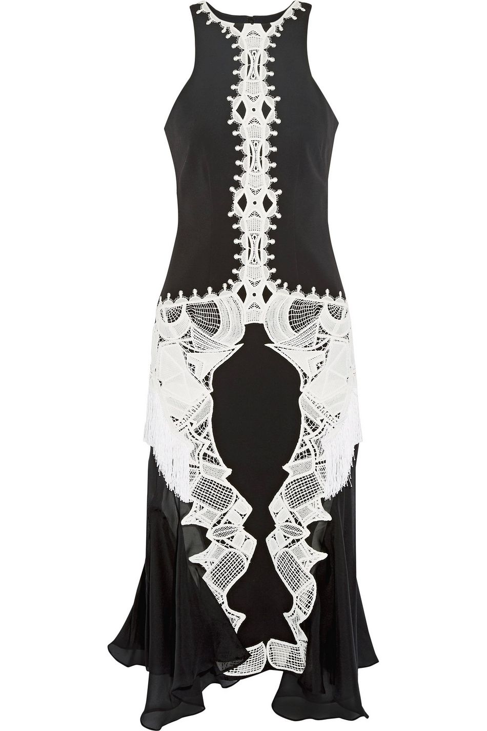 jonathan simkhai guipure lace midi dress
