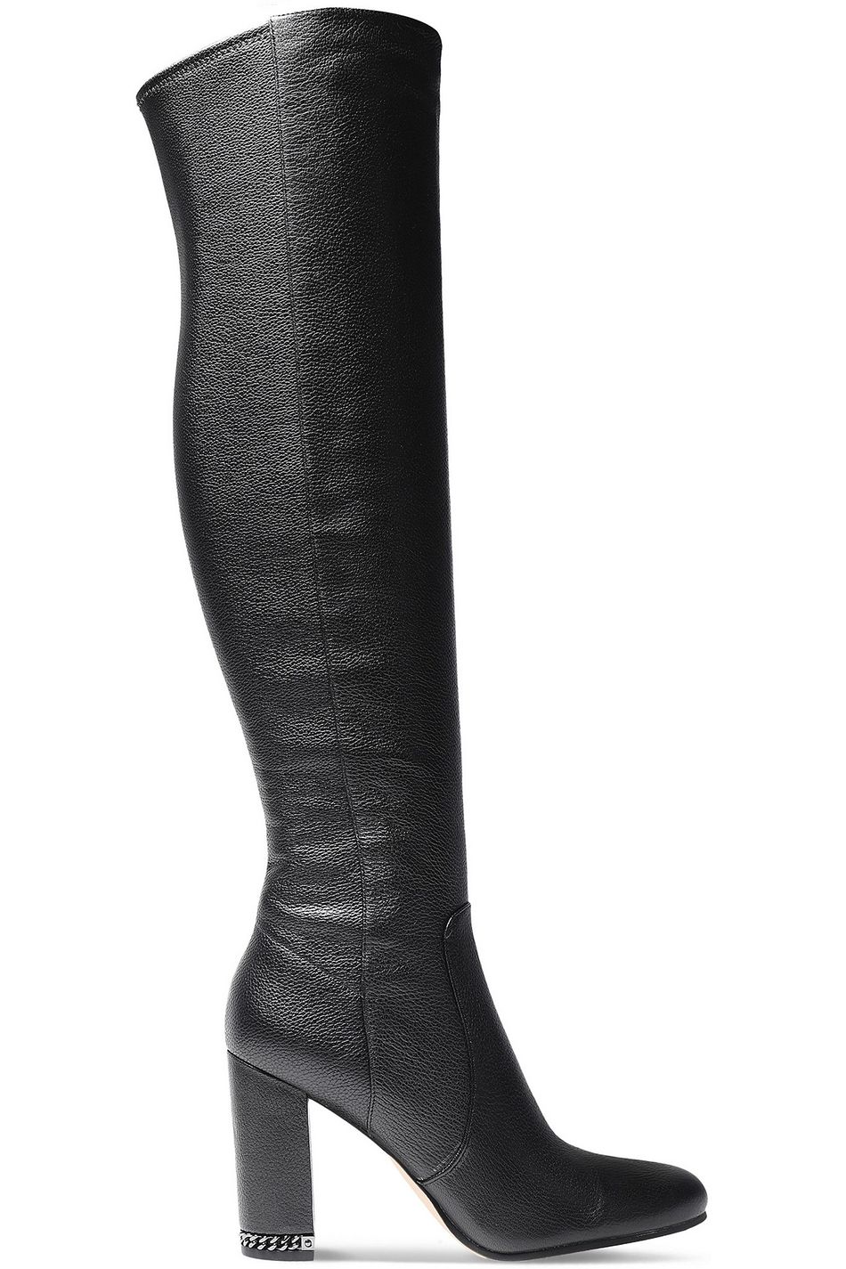 michael kors over the knee leather boots