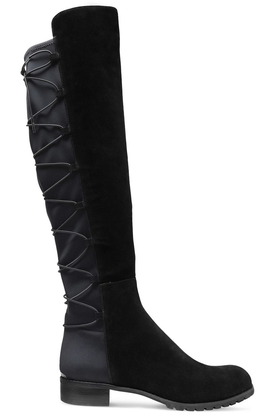michael kors over the knee boots suede