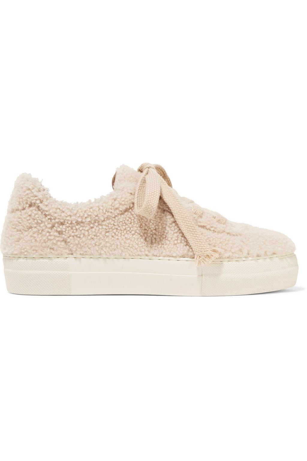 shearling sneakers