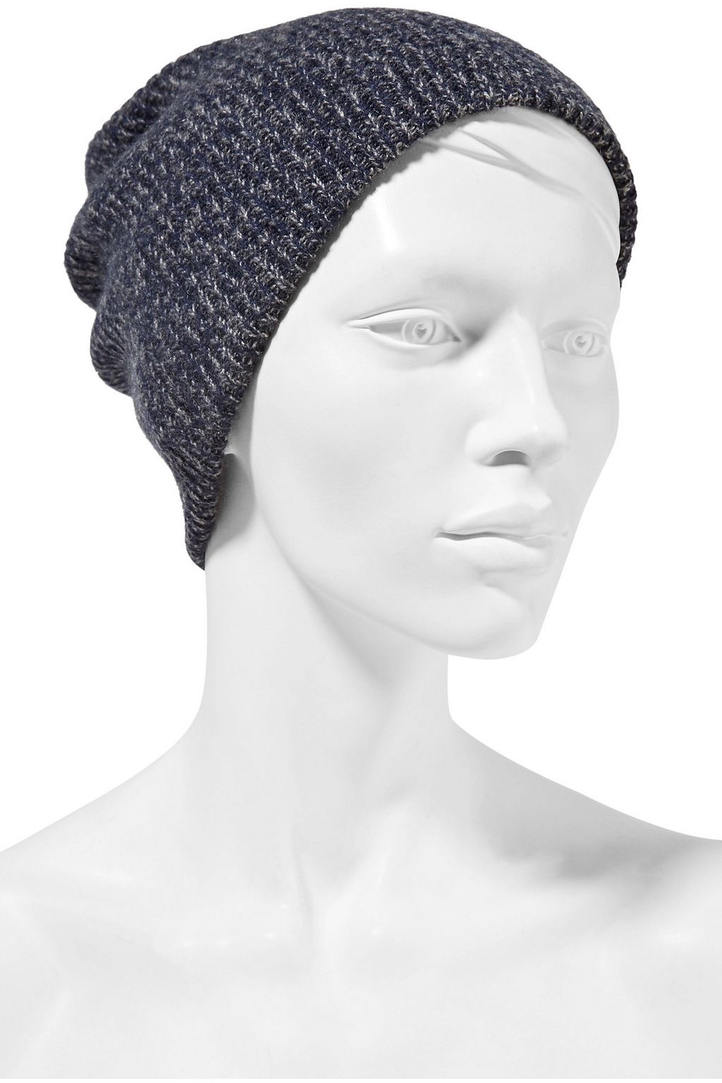 Navy Francesca Marled Cashmere Beanie Sale Up To 70 Off The Outnet Rag Bone The Outnet