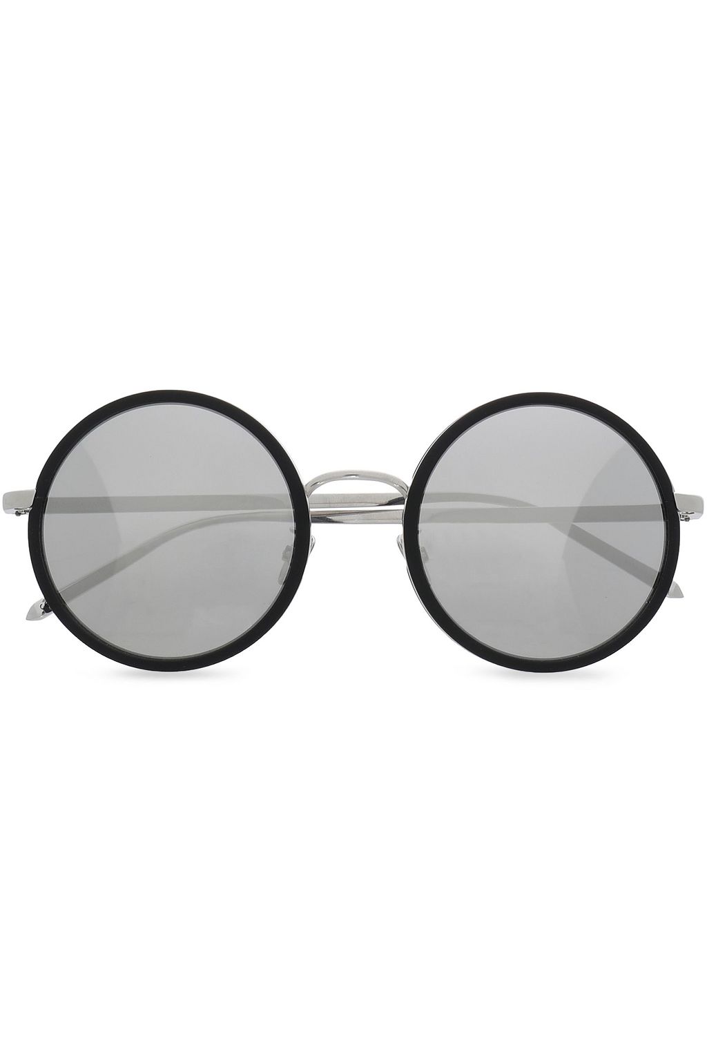 silver circle sunglasses