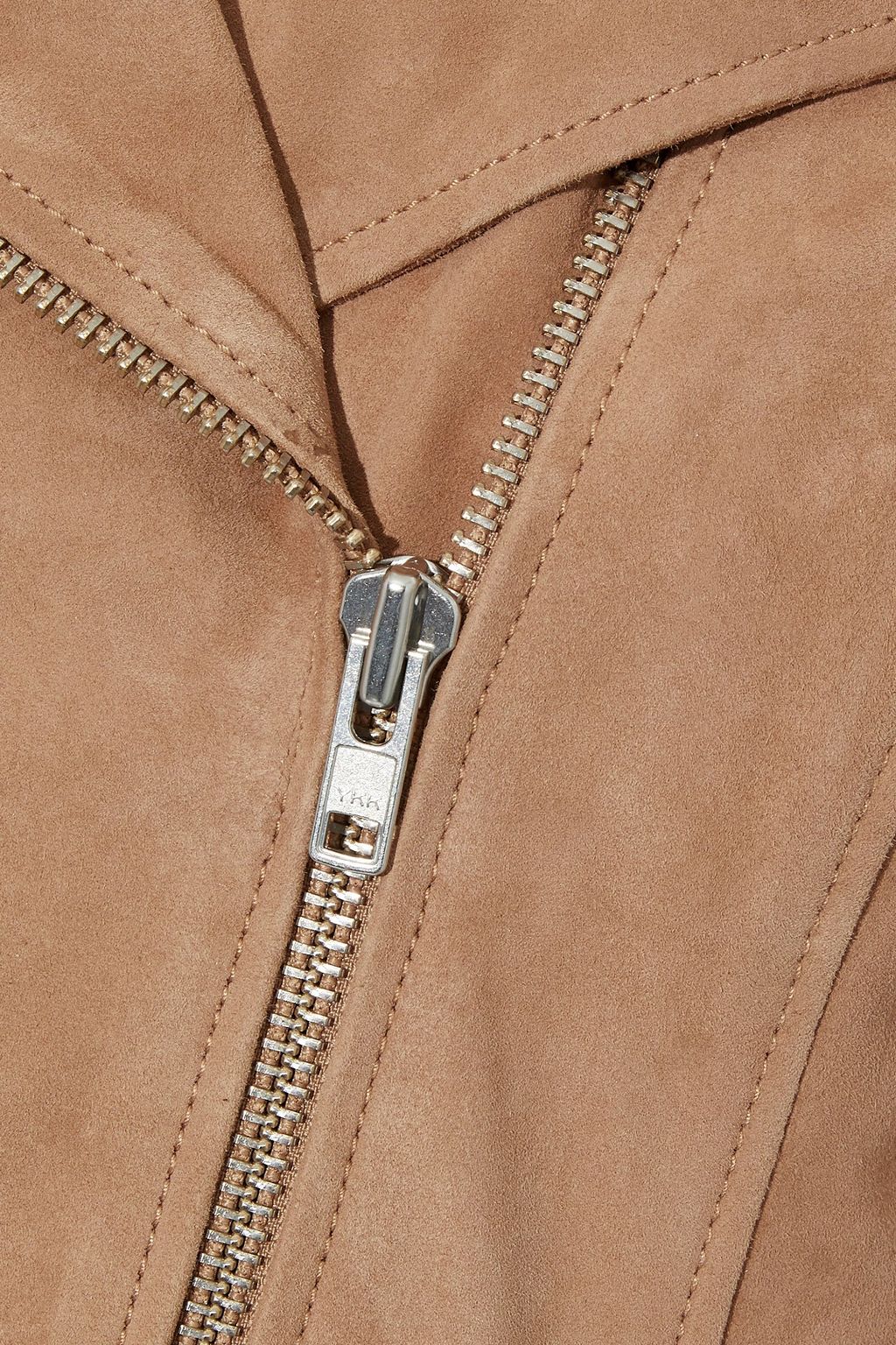STAND STUDIO Daria cropped suede biker jacket